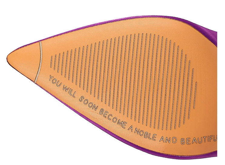 Fashion Simple Stiletto Pumps Pointed Toe High Heels