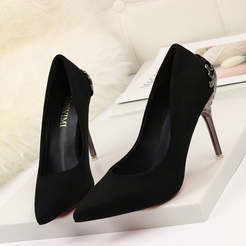 Sexy Pumps Super 9.5 Cm High Heels Temperament Shoes High Heels