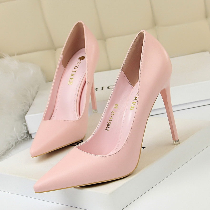 Shallow pointed sexy shoes